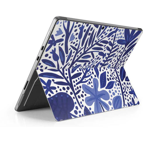 Cat Coq Blue Garden Surface Pro 9 Skin