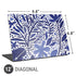 Cat Coq Blue Garden Universal Laptop 12in (9.8 x 6.8in) Skin