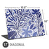 Cat Coq Blue Garden Universal Laptop 17in (13.8 x 10in) Skin