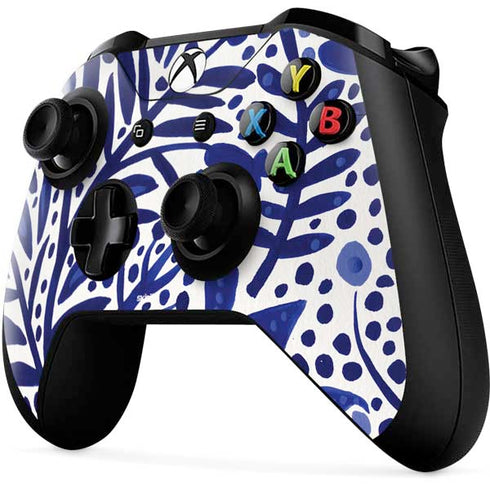 Cat Coq Blue Garden Xbox One X Controller Skin