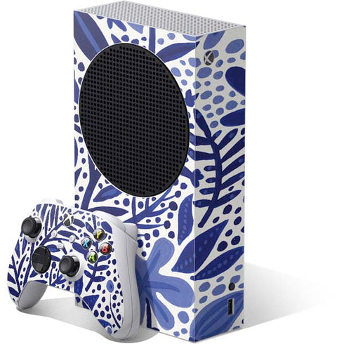 Cat Coq Blue Garden Xbox Series S Bundle Skin