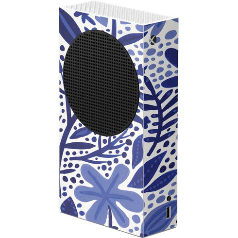 Cat Coq Blue Garden Xbox Series S Console Skin