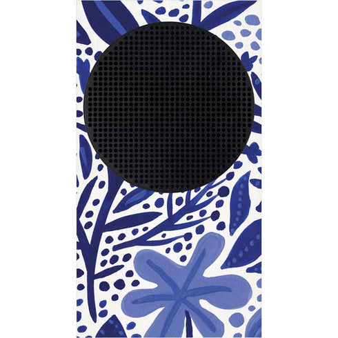 Cat Coq Blue Garden Xbox Series S Console Skin