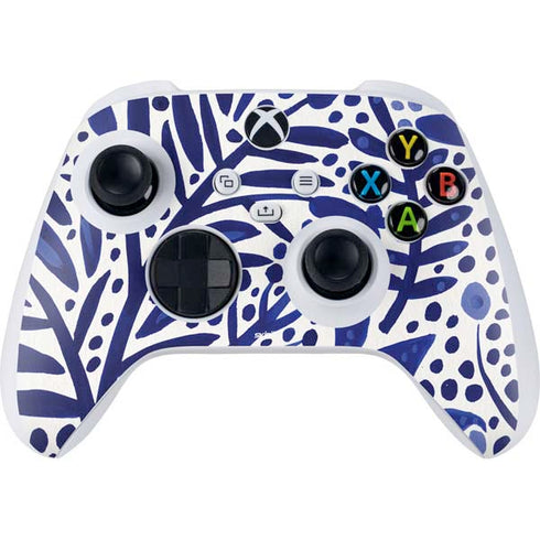 Cat Coq Blue Garden Xbox Series S Controller Skin