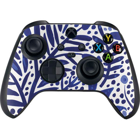 Cat Coq Blue Garden Xbox Series X Controller Skin