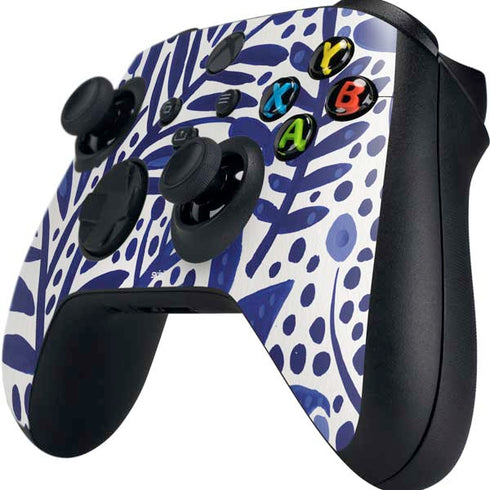 Cat Coq Blue Garden Xbox Series X Controller Skin