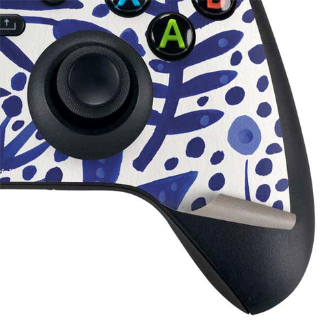 Cat Coq Blue Garden Xbox Series X Controller Skin
