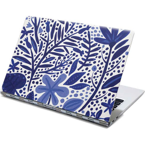 Cat Coq Blue Garden Yoga 910 2-in-1 14in Touch-Screen Skin