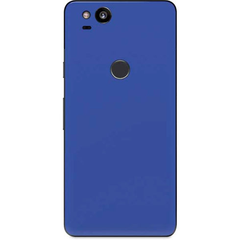 Blue Solid Google Pixel 2 Skin