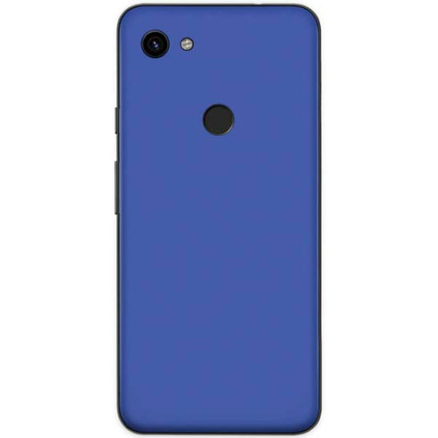 Blue Solid Google Pixel 3a XL Skin