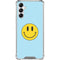 Blue Happy Face Galaxy A14 5G Clear Case