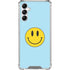 Blue Happy Face Galaxy A14 5G Clear Case