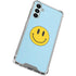 Blue Happy Face Galaxy A14 5G Clear Case