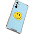 Blue Happy Face Galaxy A15 5G Clear Case