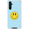 Blue Happy Face Galaxy A54 5G Clear Case