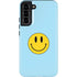 Blue Happy Face Galaxy S22 Plus Pro Case