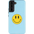 Blue Happy Face Galaxy S22 Pro Case