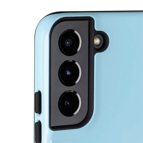Blue Happy Face Galaxy S22 Pro Case