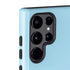 Blue Happy Face Galaxy S22 Ultra Pro Case