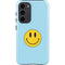Blue Happy Face Galaxy S23 Plus Pro Case