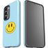Blue Happy Face Galaxy S23 Plus Pro Case