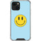 Blue Happy Face iPhone 14 Clear Case