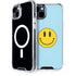 Blue Happy Face iPhone 15 Plus MagSafe Case
