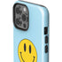 Blue Happy Face iPhone 15 Pro Max Impact Case