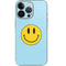 Blue Happy Face iPhone 14 Pro Skin