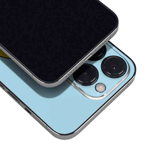 Blue Happy Face iPhone 14 Pro Skin