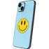 Blue Happy Face iPhone 15 Skin