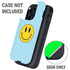 Blue Happy Face Otterbox Defender iPhone Skin