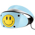 Blue Happy Face PlayStation VR2 Skin
