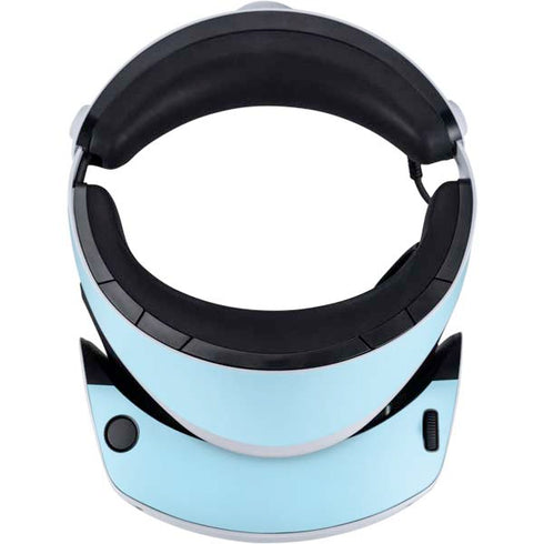 Blue Happy Face PlayStation VR2 Skin