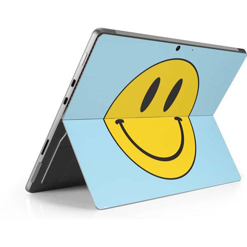 Blue Happy Face Surface Pro 9 Skin