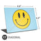 Blue Happy Face Universal Laptop 11in (8.8 x 6.2in) Skin