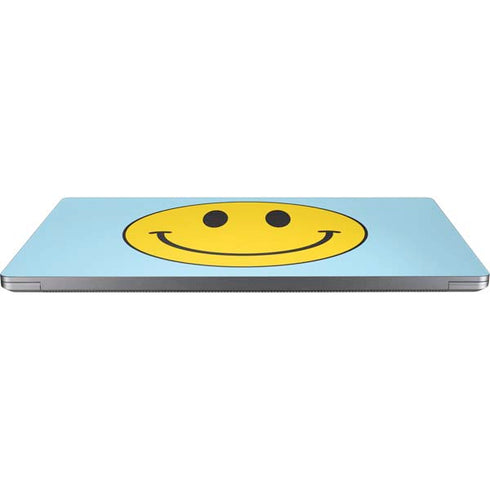 Blue Happy Face Universal Laptop 12in (9.8 x 6.8in) Skin