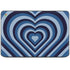Blue Heart Pattern HP Chromebook Skin