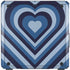 Blue Heart Pattern Cooler Master MasterBox Q300L Mini Tower Skin