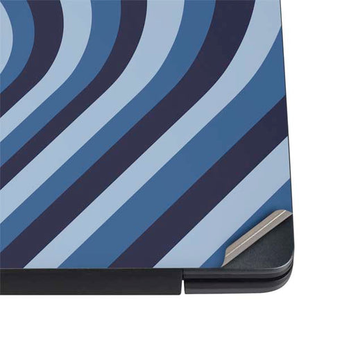 Blue Heart Pattern Dell Vostro Skin