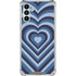 Blue Heart Pattern Galaxy A13 5G Clear Case