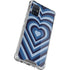 Blue Heart Pattern Galaxy A51 5G Clear Case