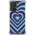 Blue Heart Pattern Galaxy A52 5G Clear Case