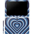 Blue Heart Pattern Galaxy Book 12in Skin