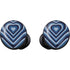 Blue Heart Pattern Galaxy Buds Skin