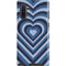 Blue Heart Pattern Galaxy Note 10 Pro Case
