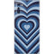Blue Heart Pattern Galaxy Note 10 Skin