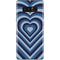Blue Heart Pattern Galaxy Note 8 Skin