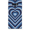 Blue Heart Pattern Galaxy Note 9 Skin