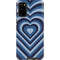 Blue Heart Pattern Galaxy S20 Pro Case